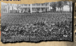 Students at the Carlisle Indian Industrial School. Photo courtesy of Carlisle-www.army.mil