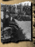 Mass burial of victims of Wounded Knee Massacre