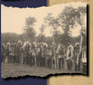 Band of Sioux Warriors  c 1898