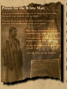 Prayer for the White Man