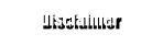 Disclaimer